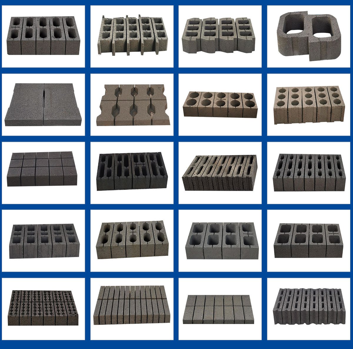 Best-selling brick-shaped products grid