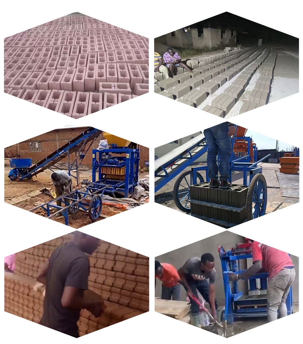 Customer feedback — brick production scenes