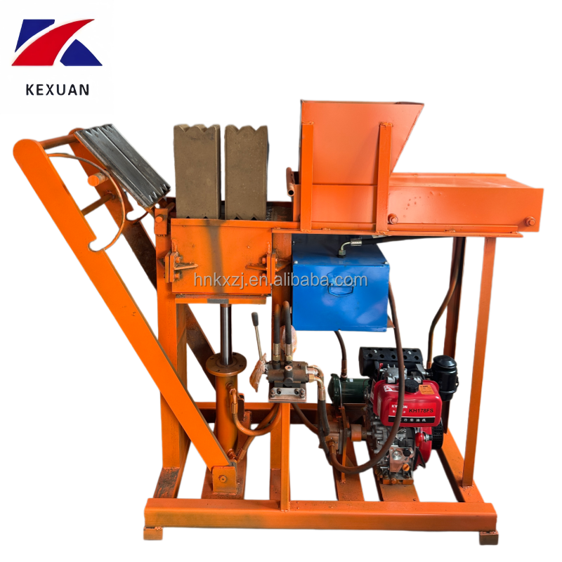 Direct Push Diesel Mobile Brick Machine