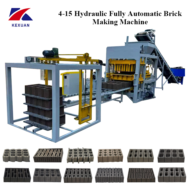 KX4-15 Automatic Interlock  for Cement Bricks High-Accuracy Motor Core Component for Block Making Machine